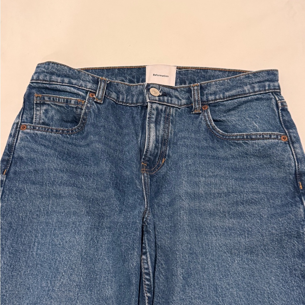 Luca Stretch Low Rise Slim Straight Cropped Jeans - Picture 3 of 7